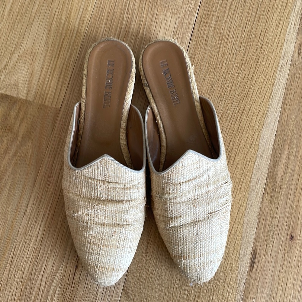 Le Monde Beryl Raffia Mule